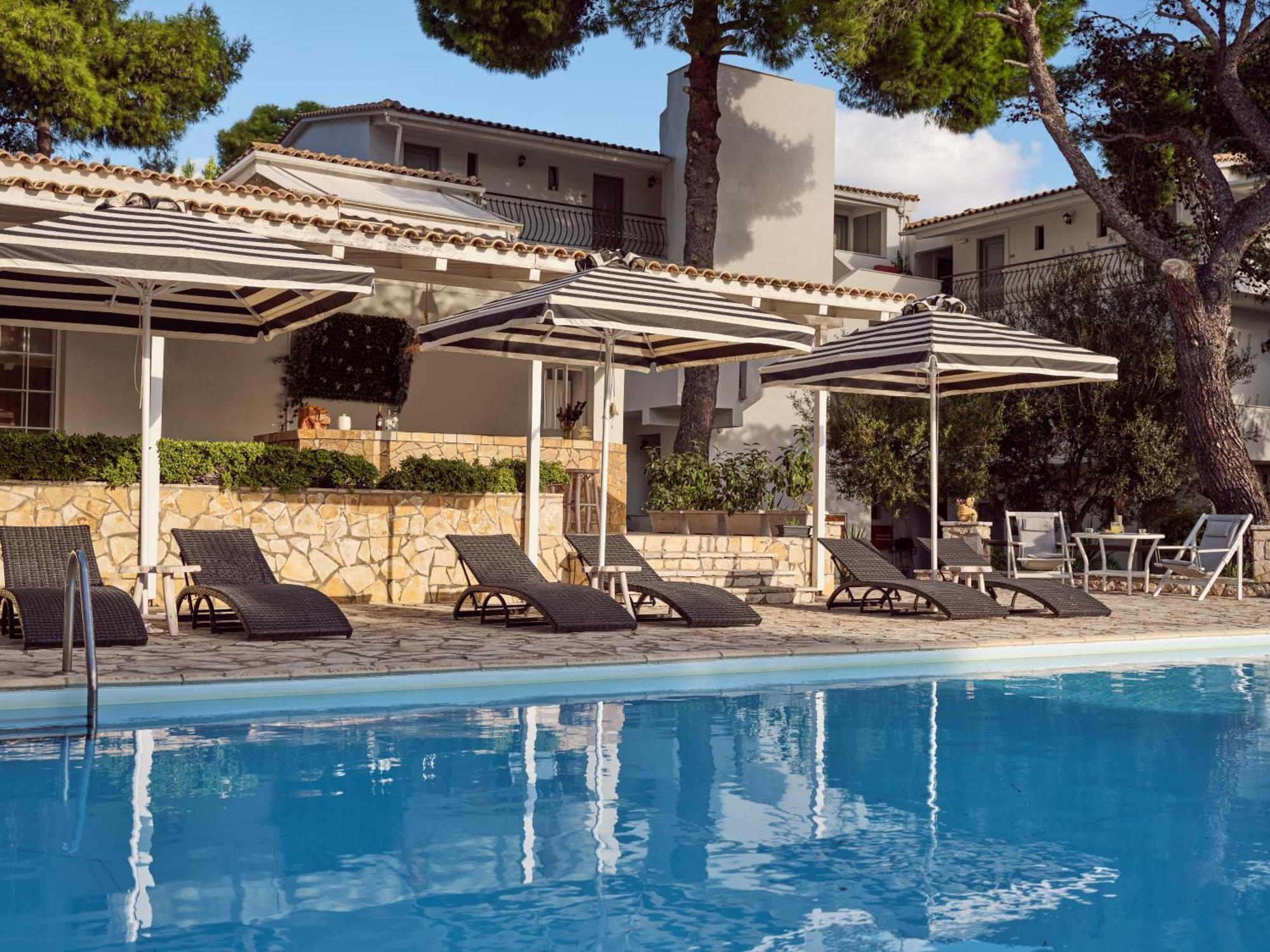 Aquarius Hotel Vasilikí 外观 照片