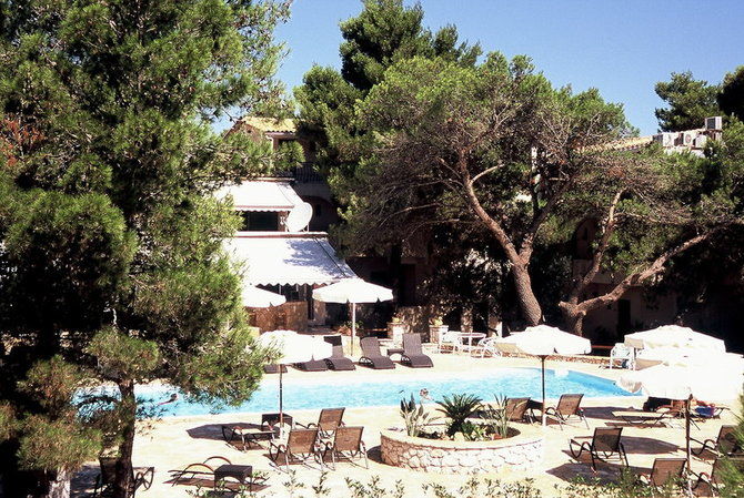 Aquarius Hotel Vasilikí 外观 照片